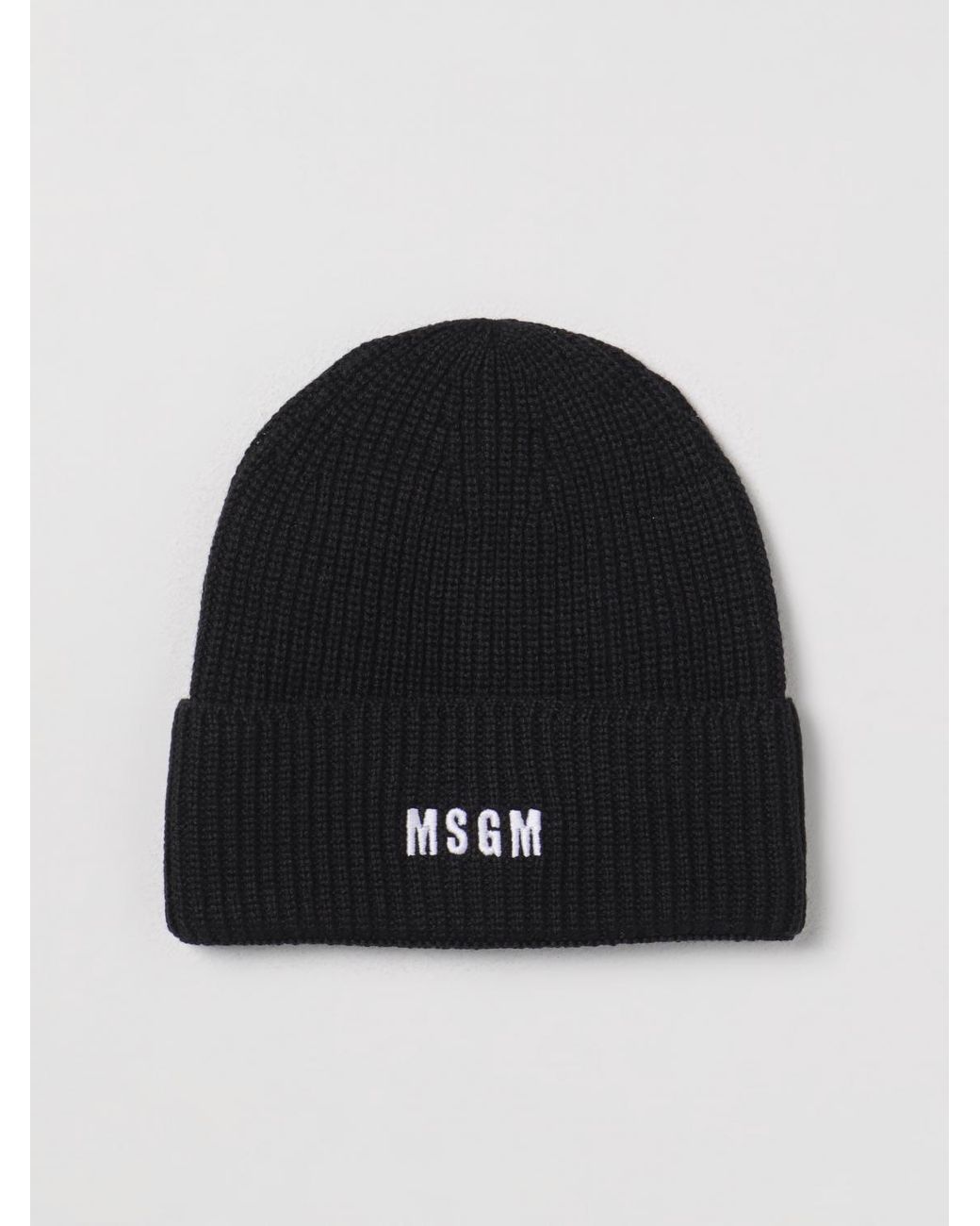 MSGM Black Hat for men
