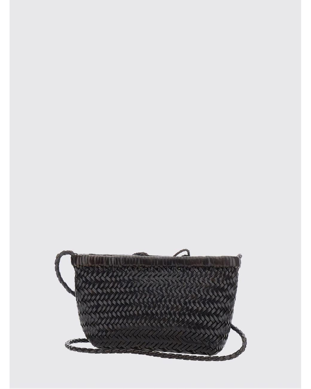 Mini Borsa A Tracolla Minsu di Dragon Diffusion in Black