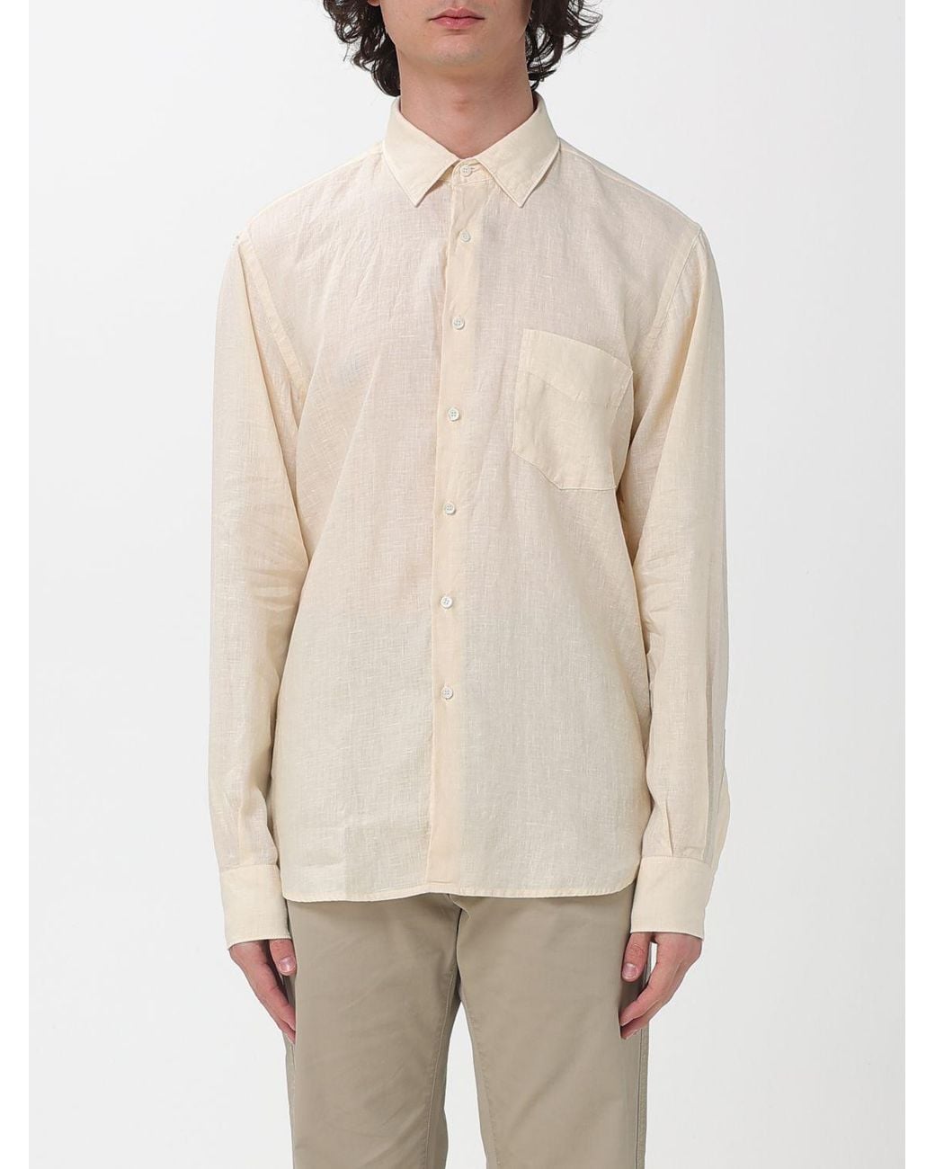 Camicia di Aspesi in Natural da Uomo