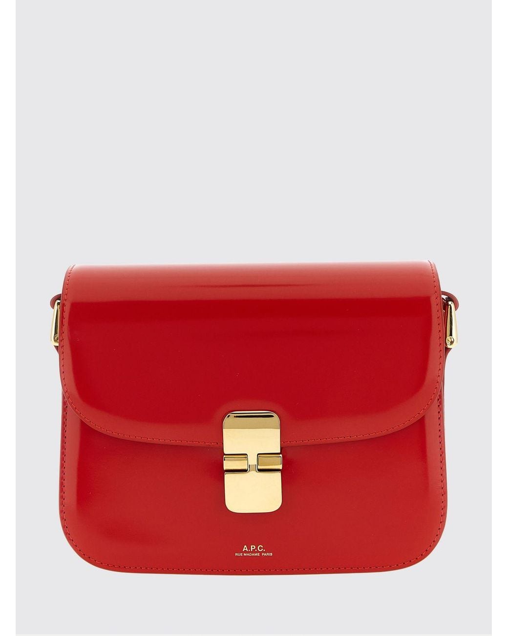 A.P.C. Red Handbag