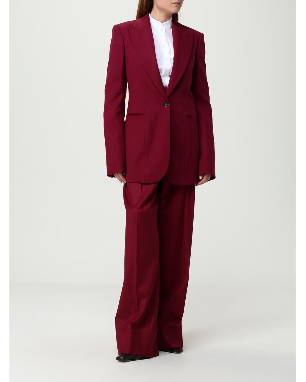 Stella McCartney Red Trousers