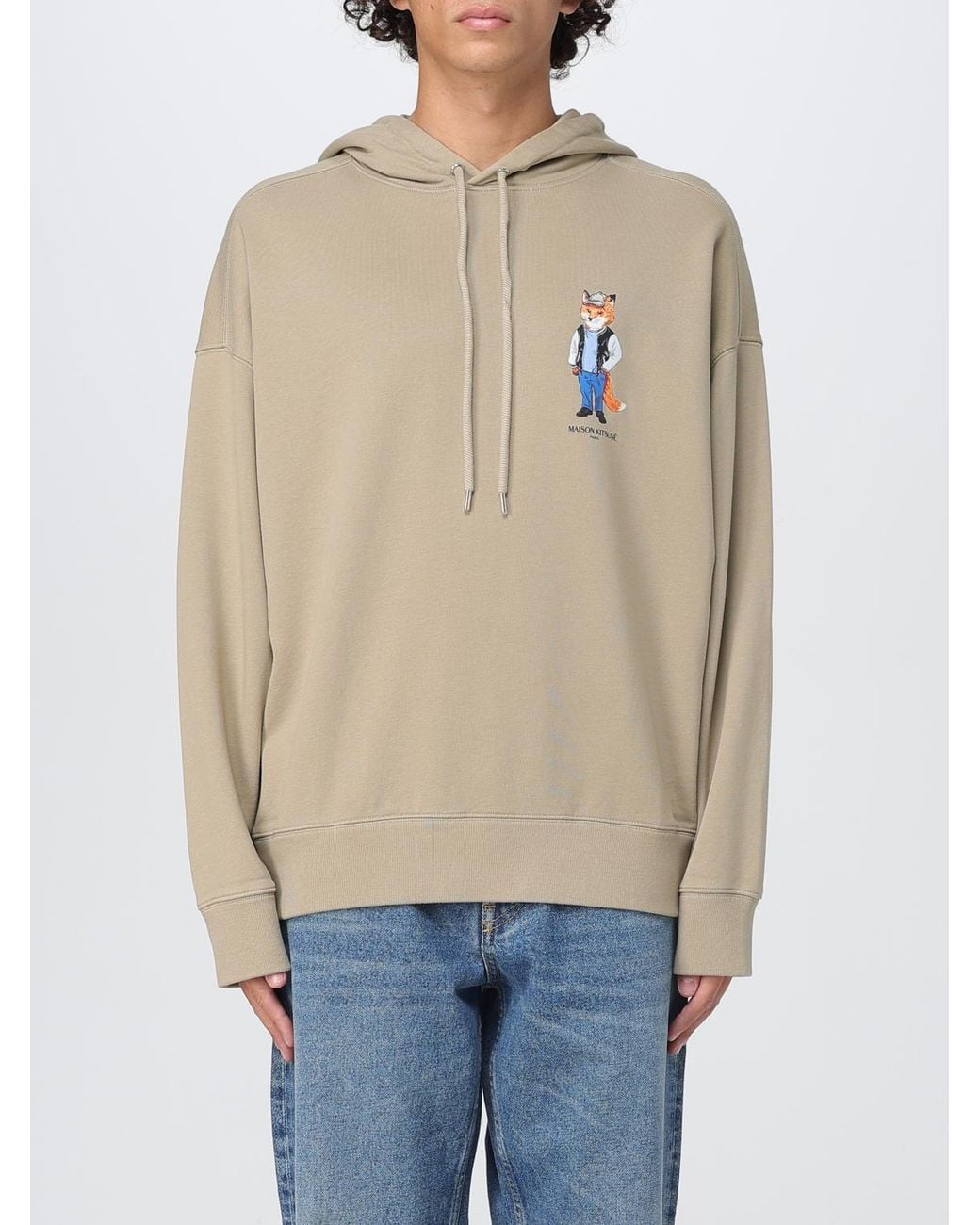 Maison Kitsuné Natural Maison KitsunÉ Sweatshirt for men