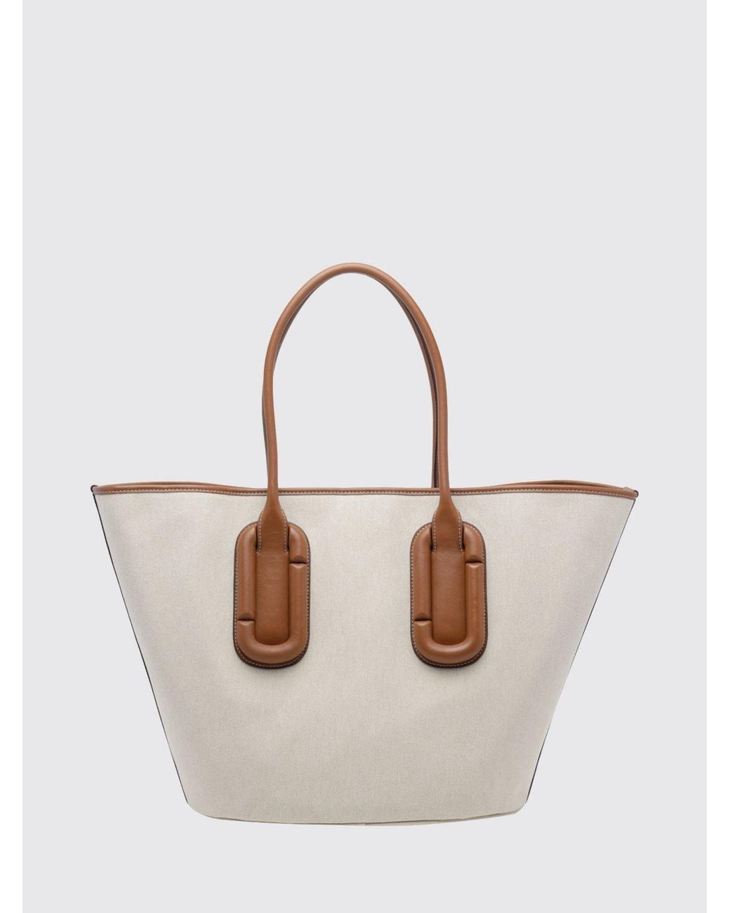Marc Jacobs White Large Babe Tote Bag