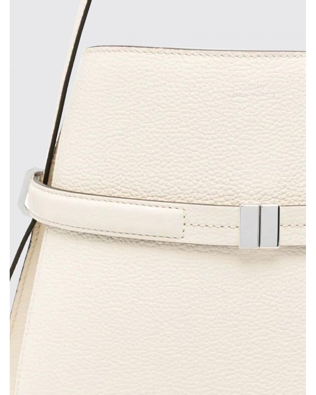 Totême  Natural Grained Leather Bucket Bag