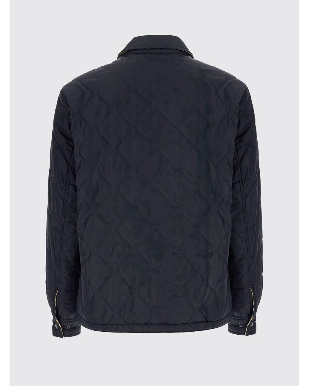 Burberry Blue Reversible Quilted Jacket for men