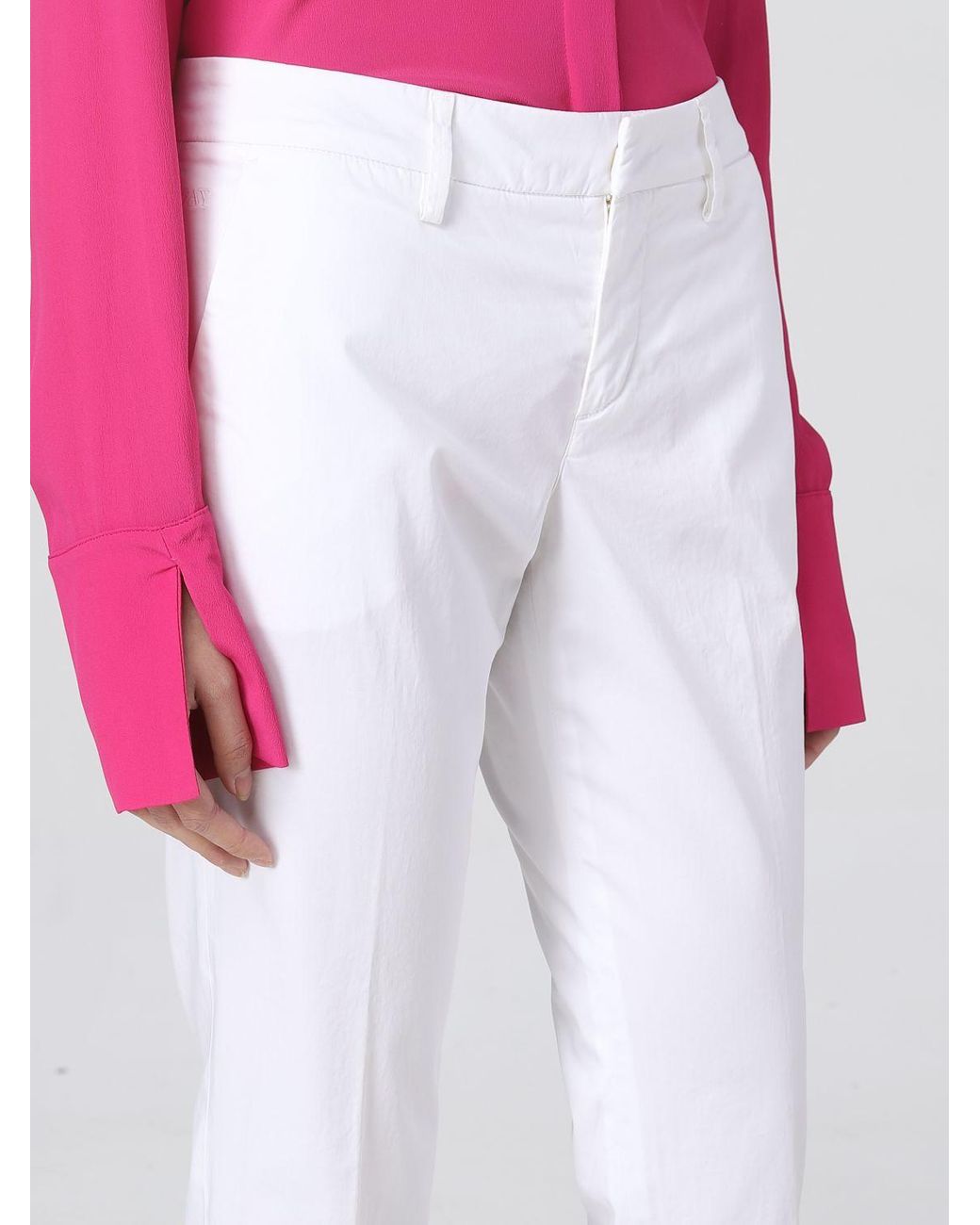 Fay White Trousers