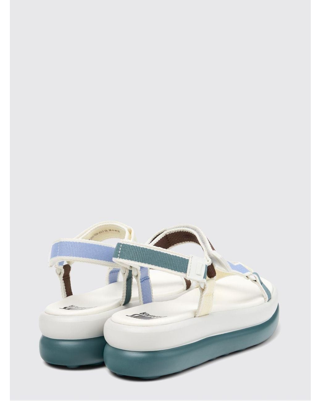 Camper White Twins Recycled Polyester Sandals