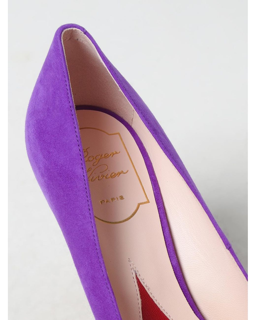 Roger Vivier Purple Shoes