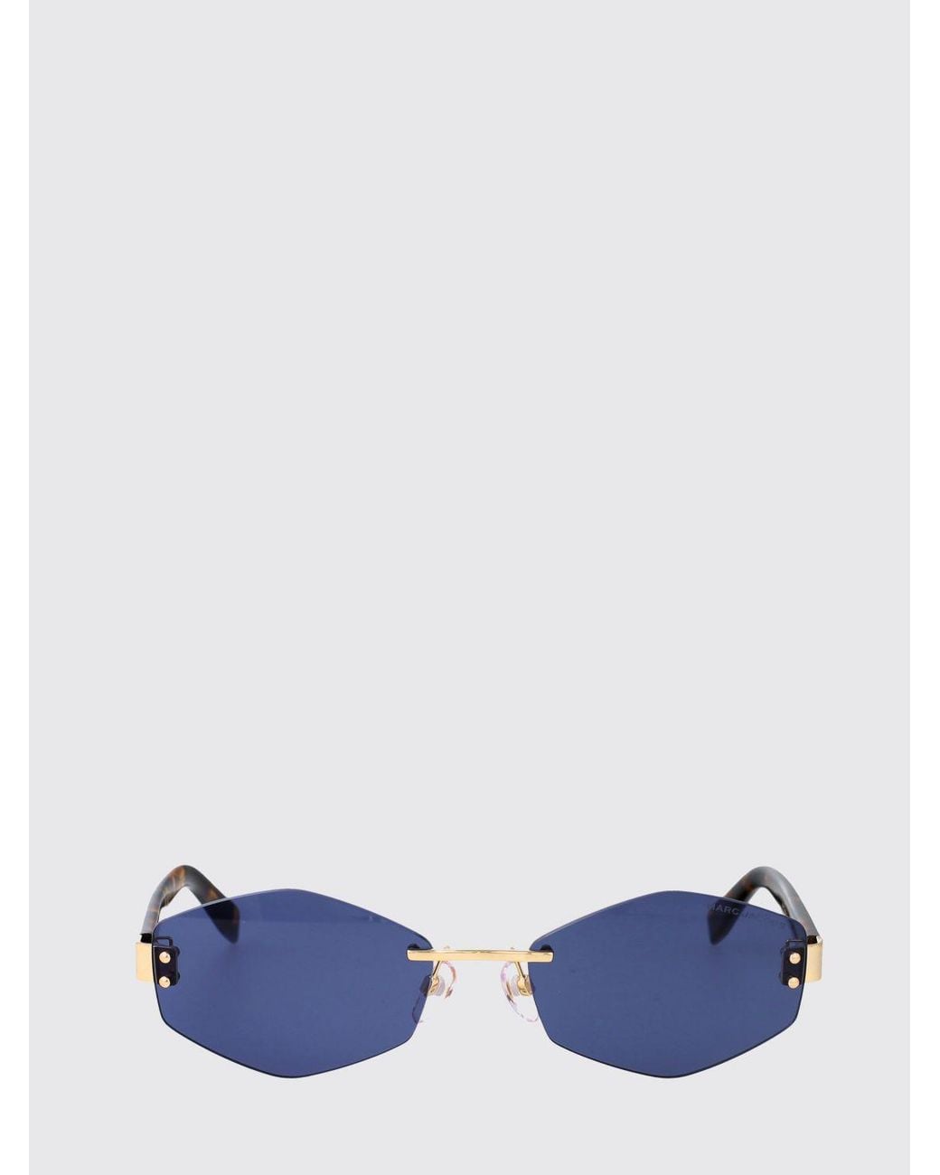 Marc Jacobs Blue Marc496/S Acetate And Metal Sunglasses
