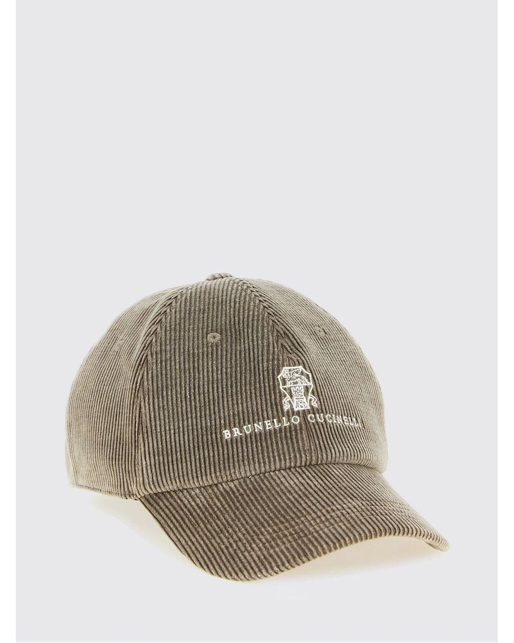 Cappello Da Baseball di Brunello Cucinelli in Natural da Uomo