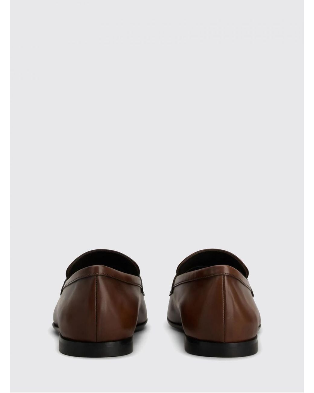 Tod's Brown T Timeless Logo Loafers for men
