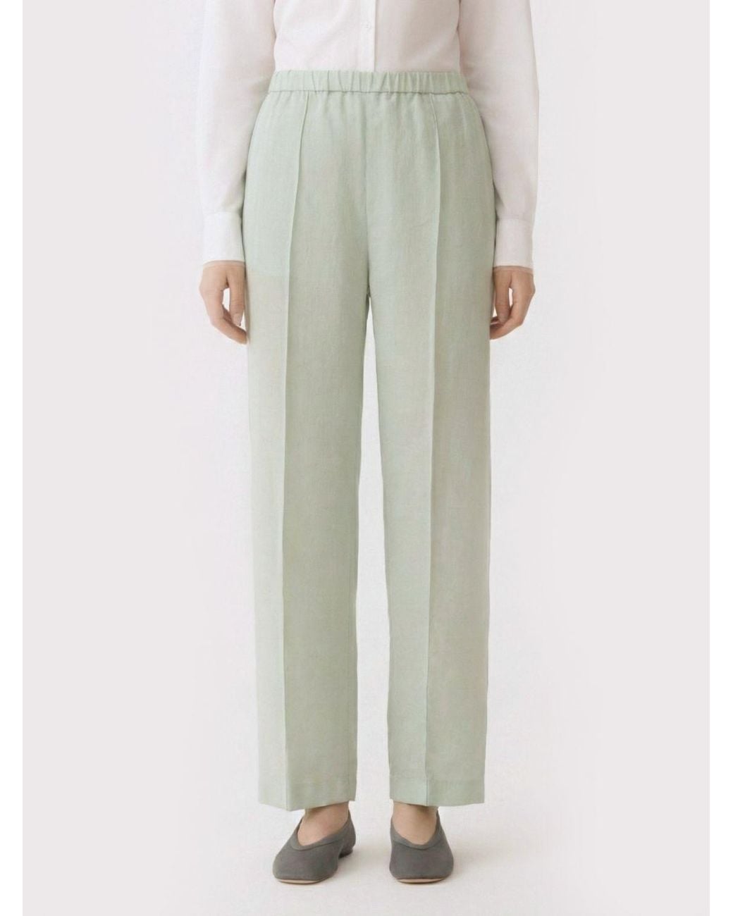 Fabiana Filippi Green Wide Leg Trousers