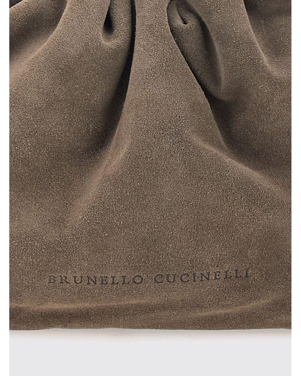 Brunello Cucinelli Brown Crossbody Bag