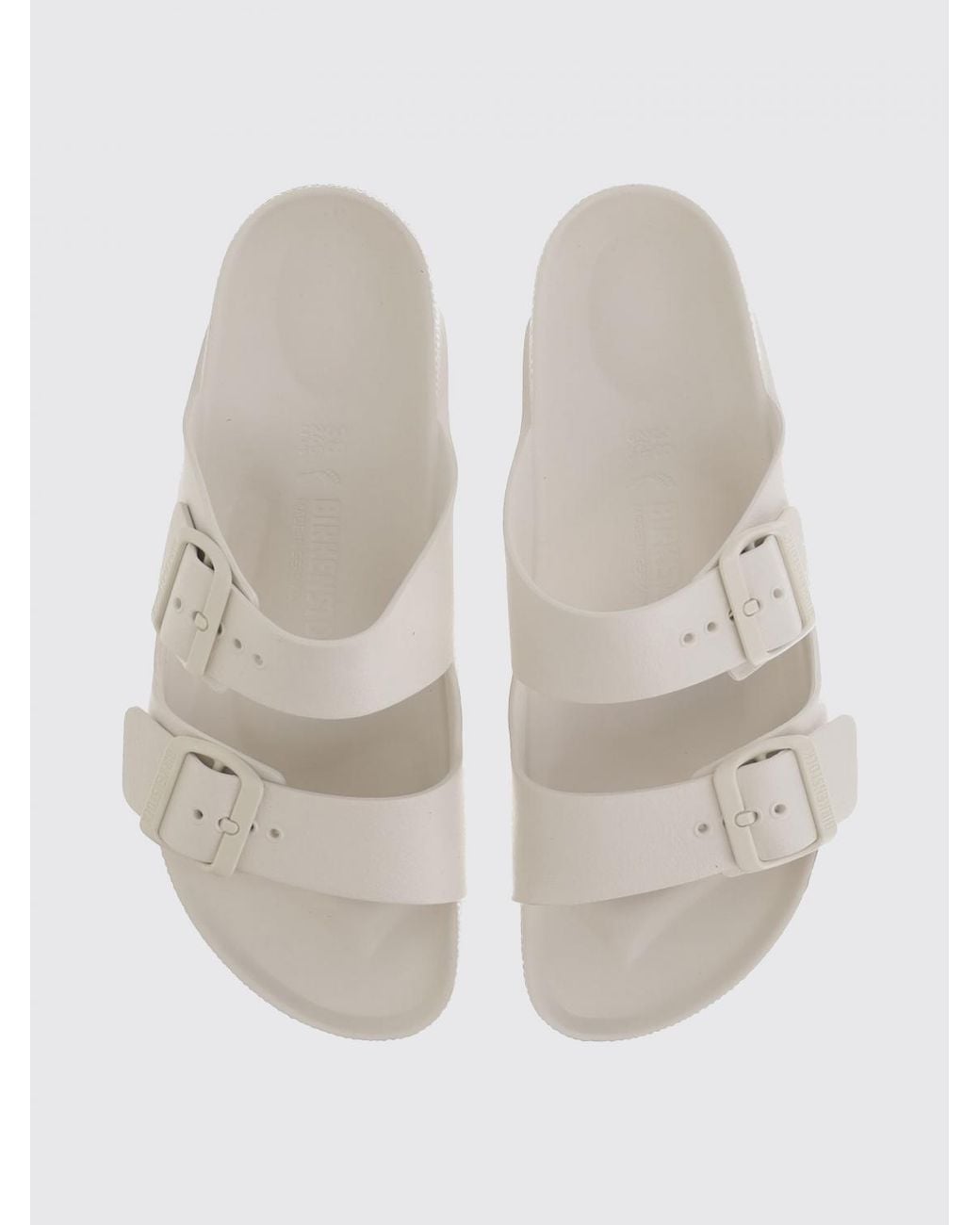 Birkenstock White Arizona Eva Eva Rubber Sandals