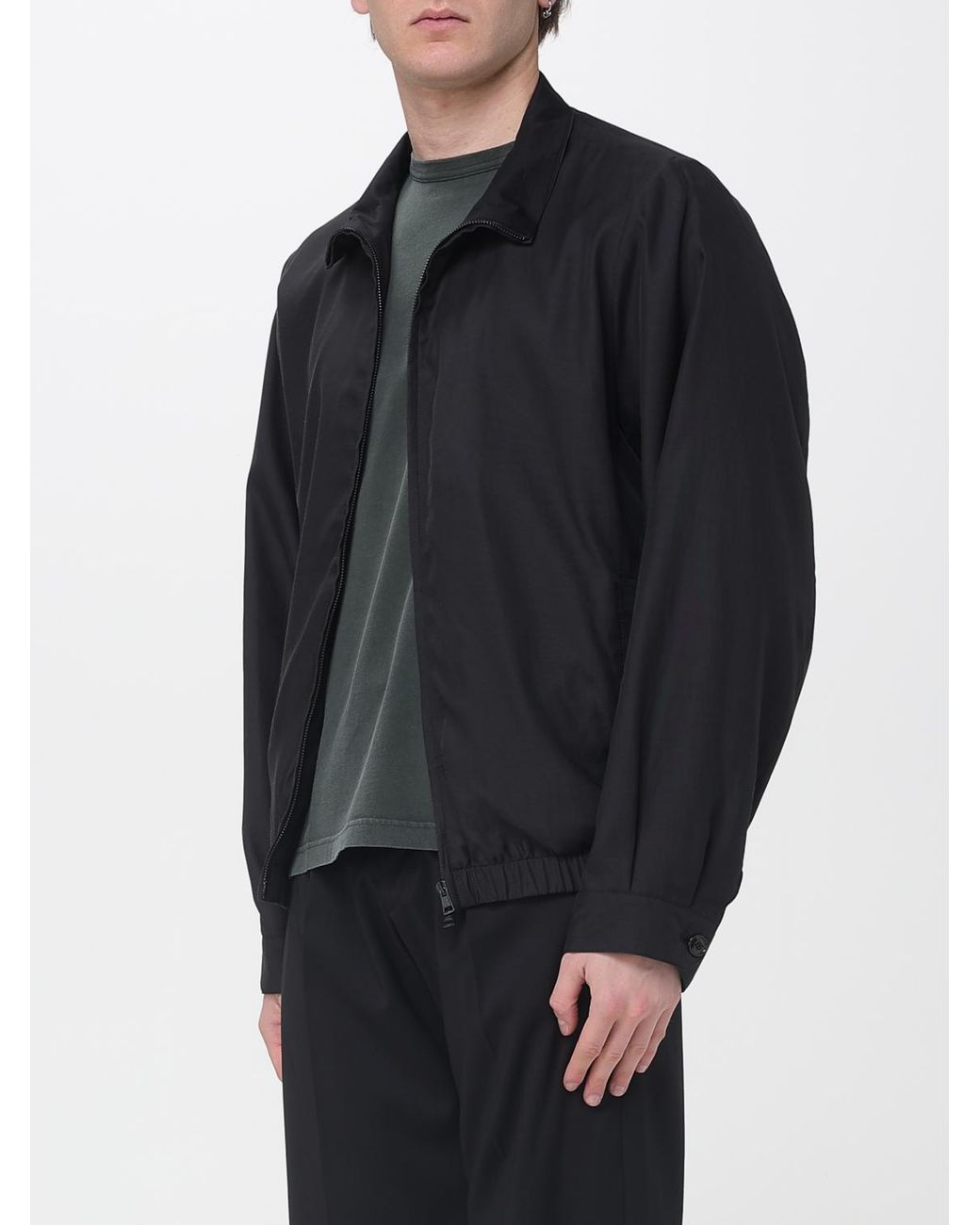 Our Legacy Blue Technical Fabric Windbreaker for men