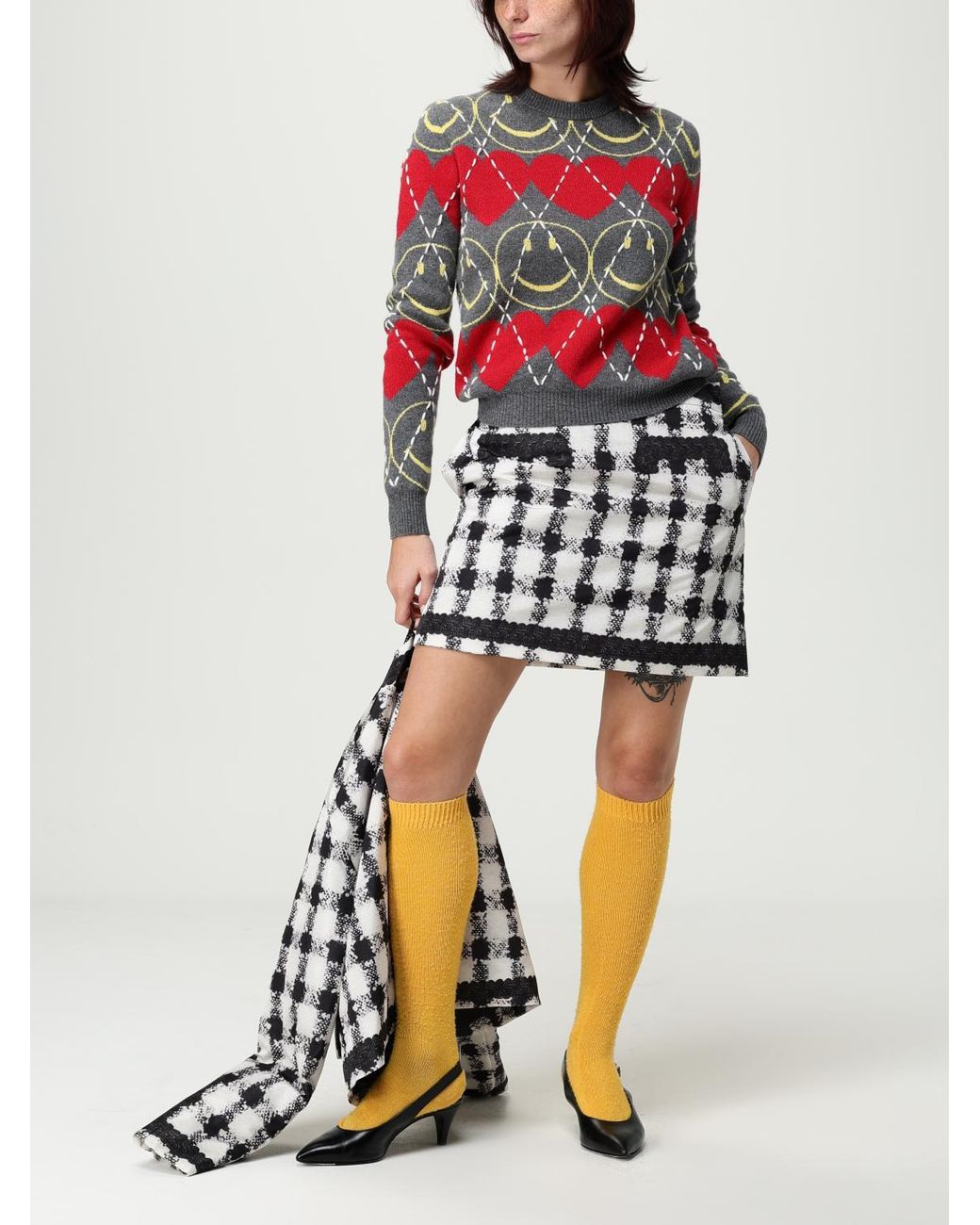 Moschino Couture Red Jumper