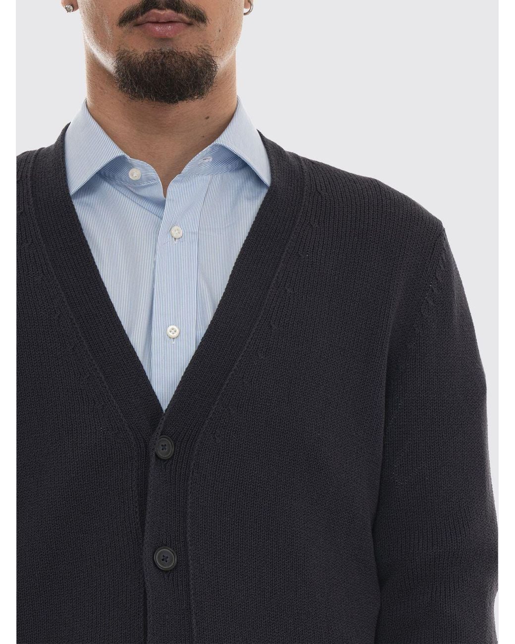 HUGO Blue Sweater for men