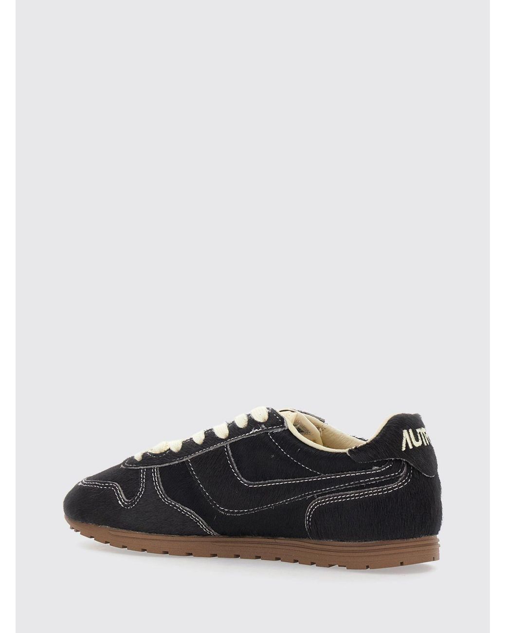 Autry White Windspin Low-Top Sneakers