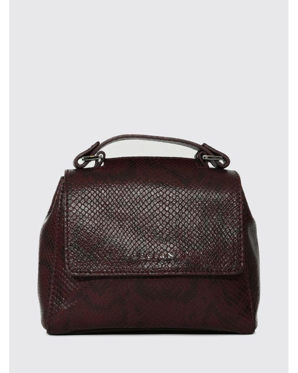 Orciani Sveva Mini Handbag in Brown | Lyst UK