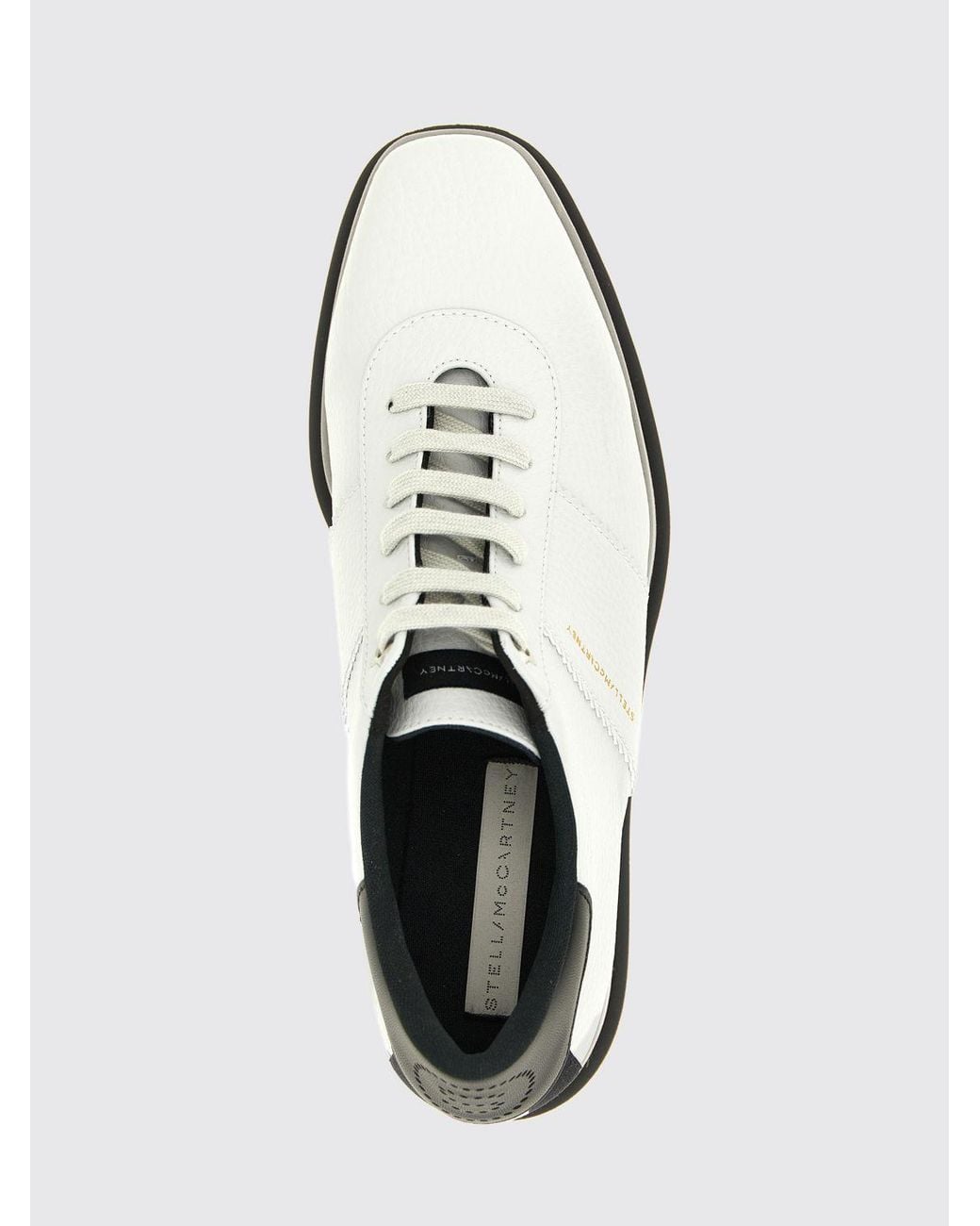 Stella McCartney White Sneakelyse Platform Trainer