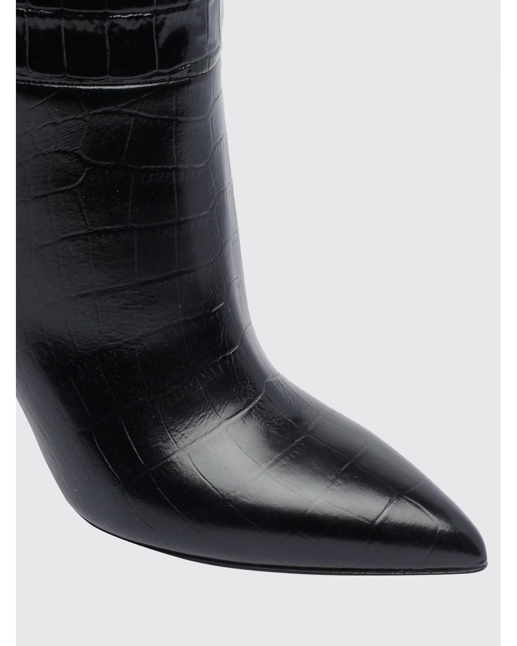 Paris Texas Black Knee-High Boots