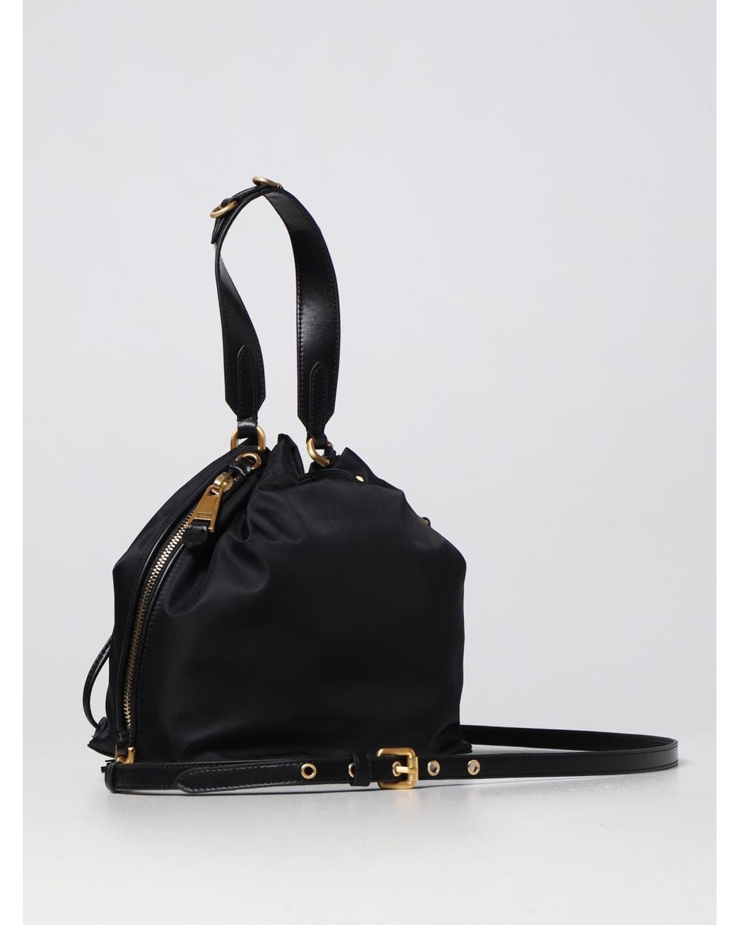 Moschino Couture Black Nylon Bag