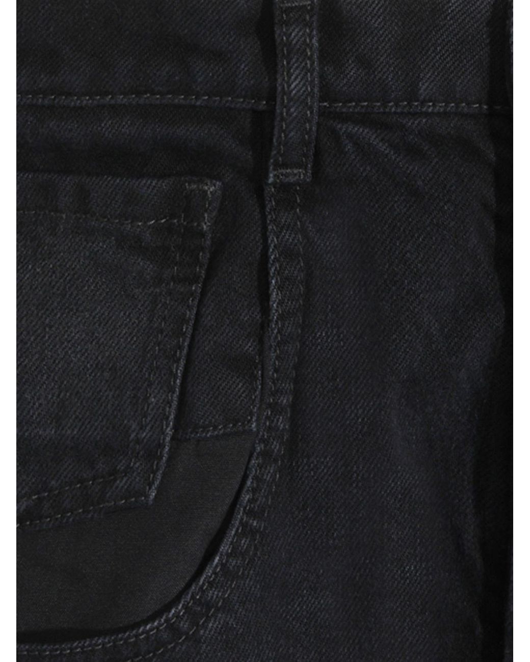 Maison Margiela Blue Mid-Rise Straight-Leg Cotton Denim Jeans for men