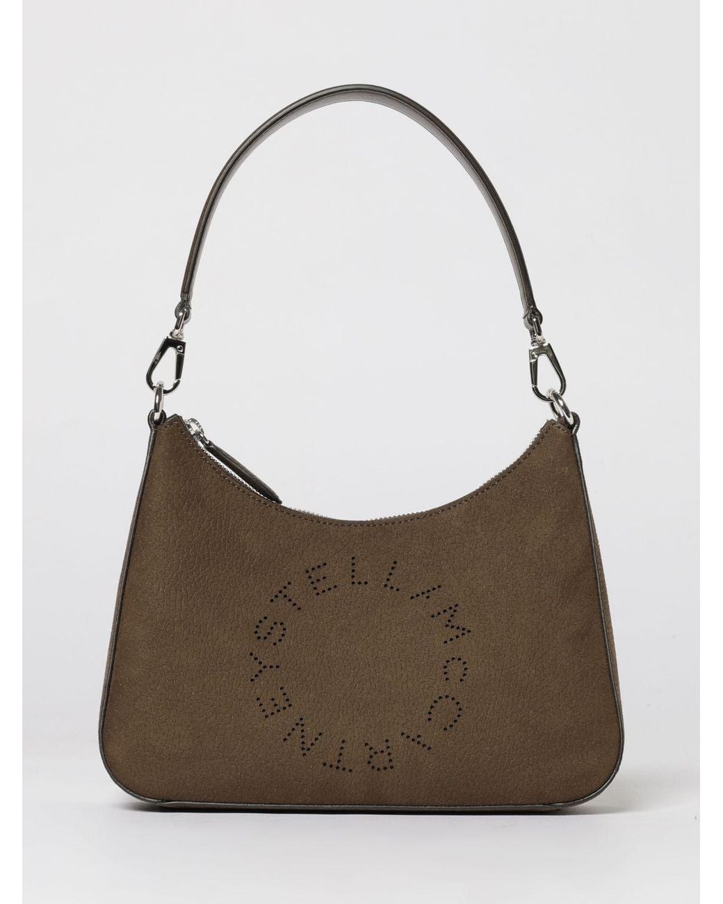 Stella McCartney Brown Top Handle Bag