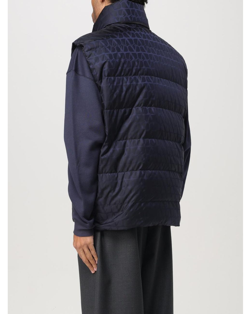 Valentino Blue Waistcoat for men