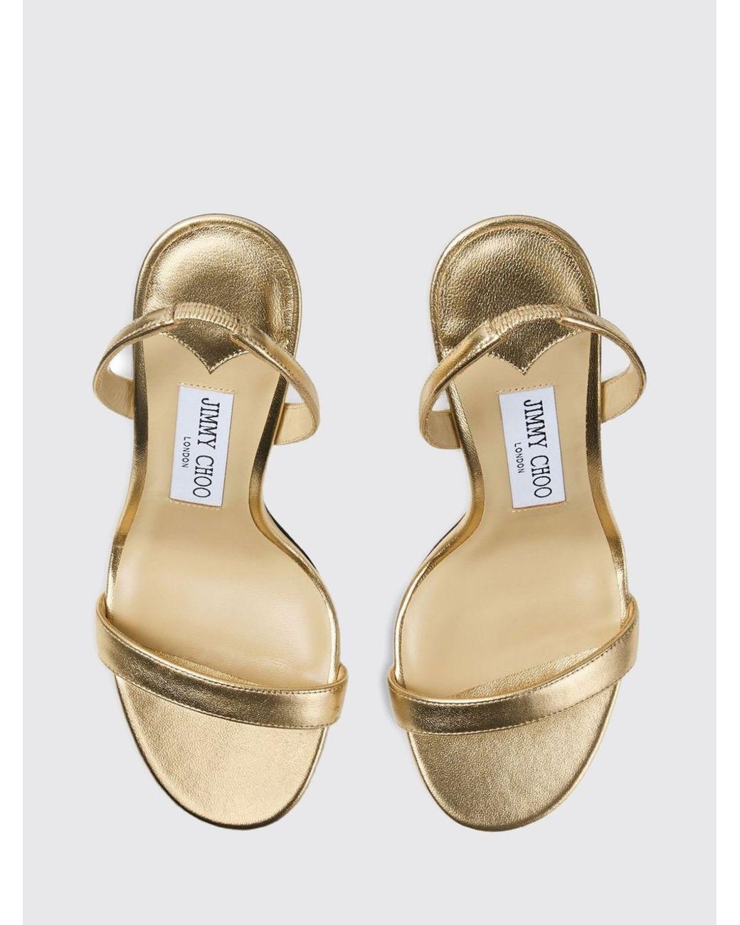 Jimmy Choo White Heeled Sandal