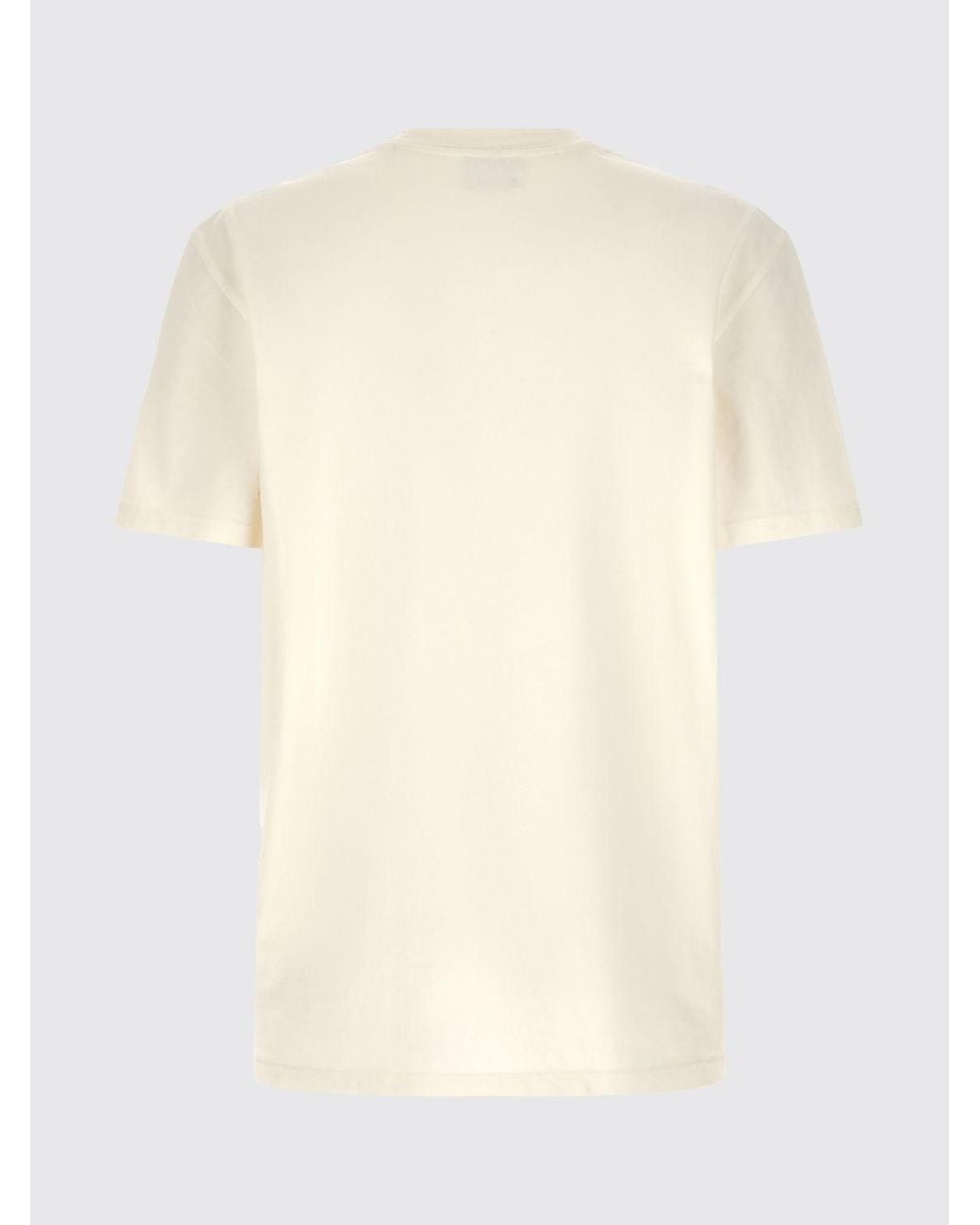Isabel Marant White Cotton T-Shirt With Logo for men