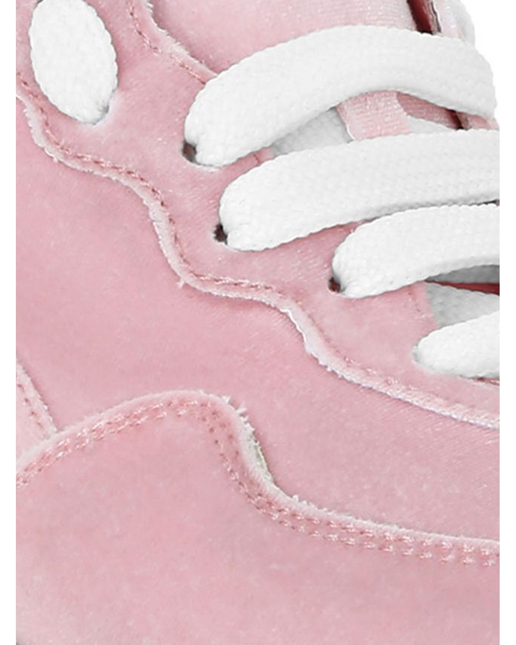 Philipp Plein Pink Low-Top Leather And Suede Trainers With Contrasting Rear Logo