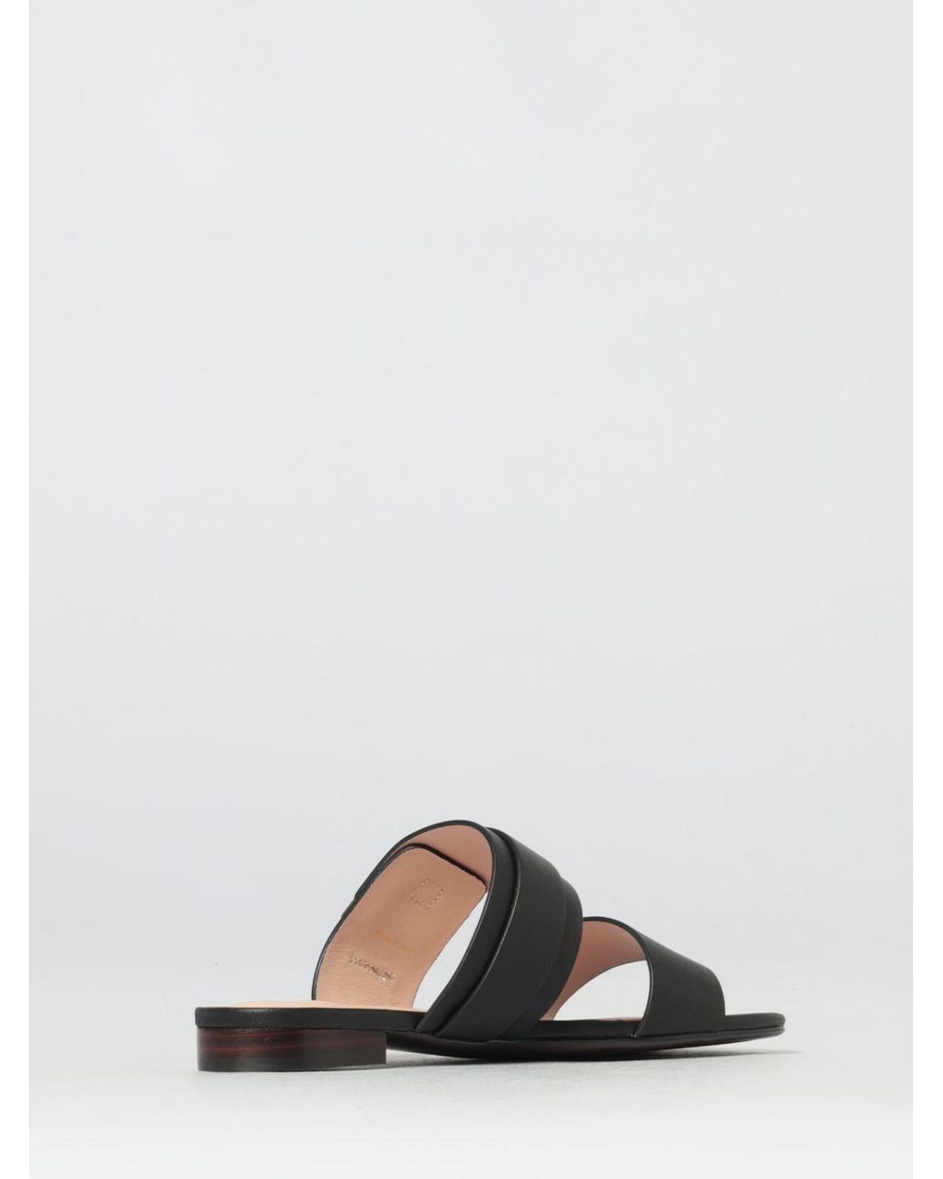 Coccinelle White C-Me Lock Leather Sandal