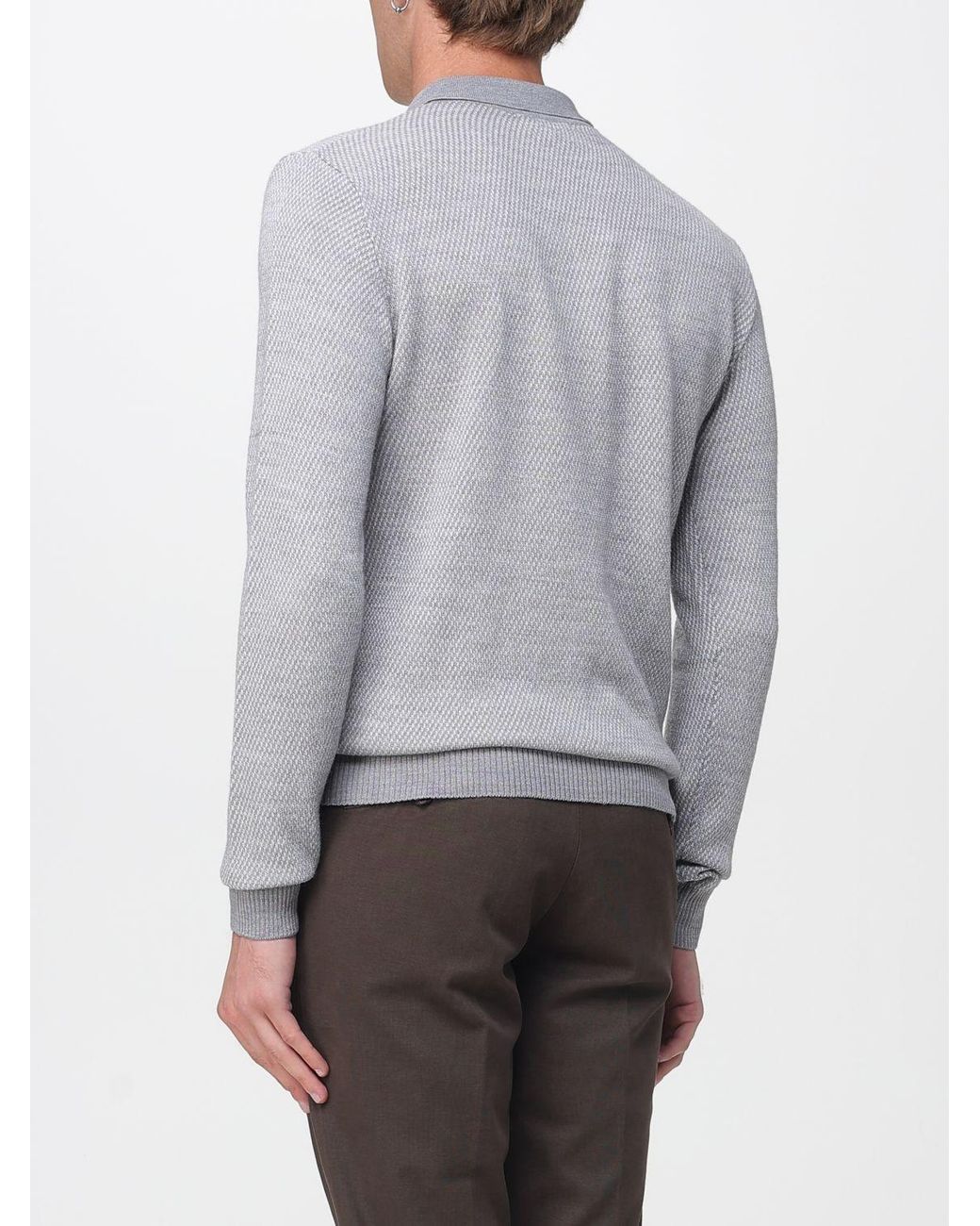 Manuel Ritz Gray Jumper for men