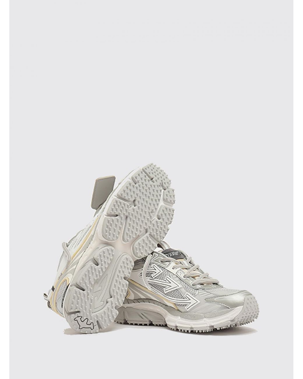 Off-White c/o Virgil Abloh White Be Right Back Mesh And Rubber Sneakers for men