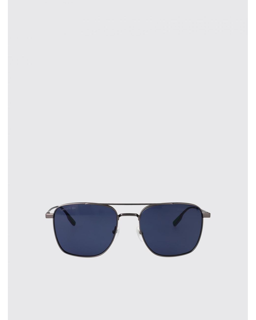 Lacoste Blue Metal Sunglasses for men