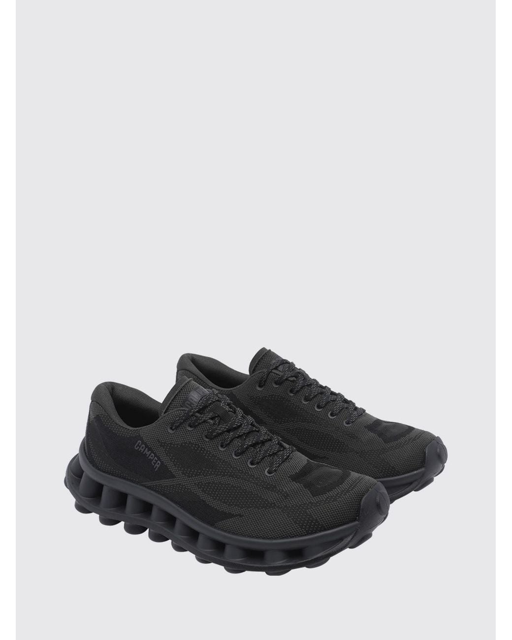 Camper Black Pelotissima Low-Top Sneakers for men