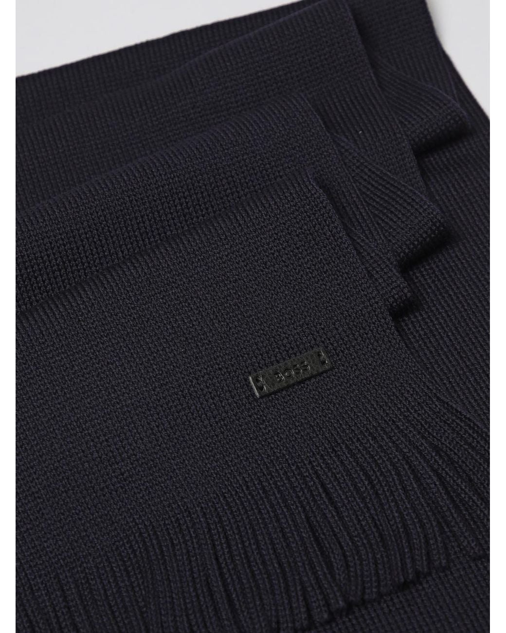Boss Black Scarf for men