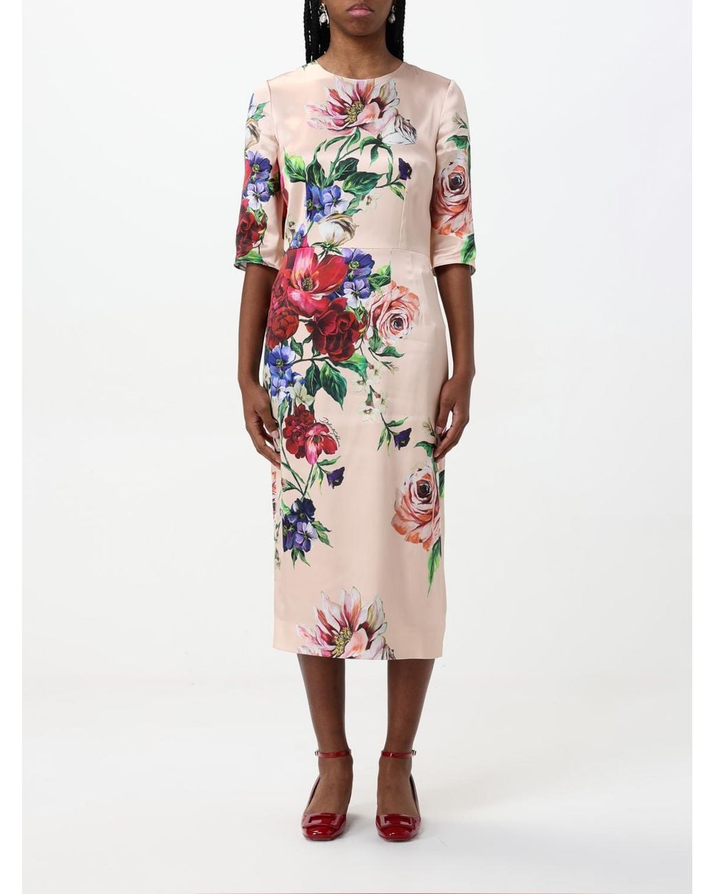 Dolce & Gabbana White Dolce &Amp Gabbana Dress