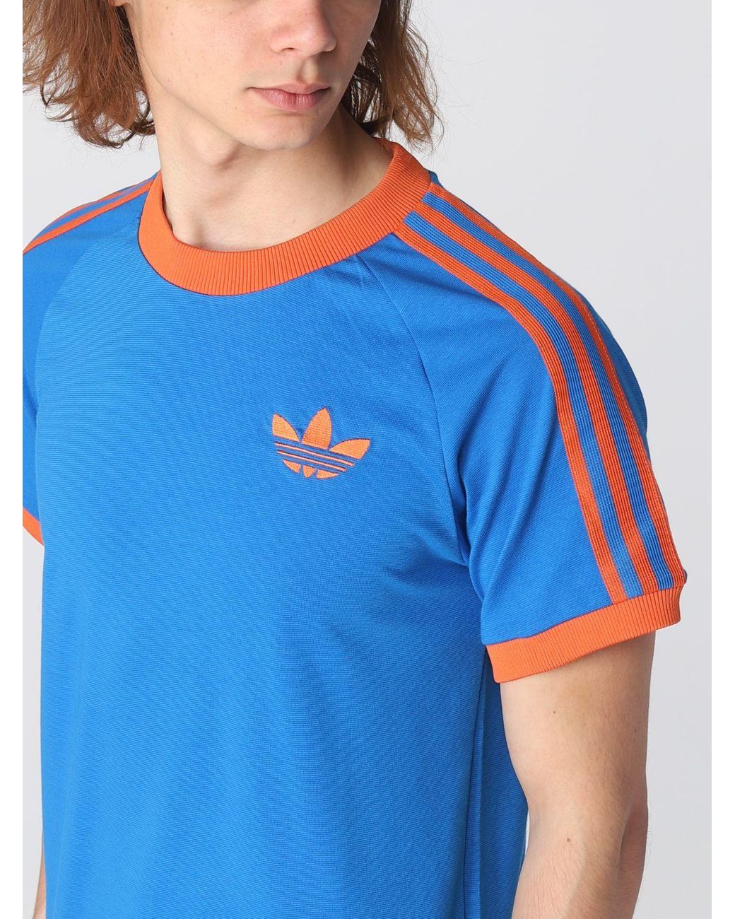 Camiseta adidas Originals de hombre de color Azul | Lyst