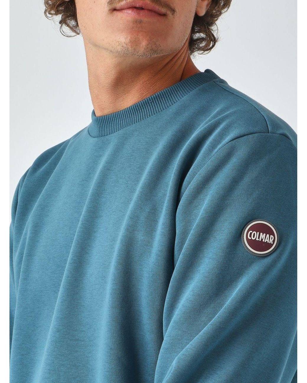 Colmar Blue Crewneck Sweatshirt for men
