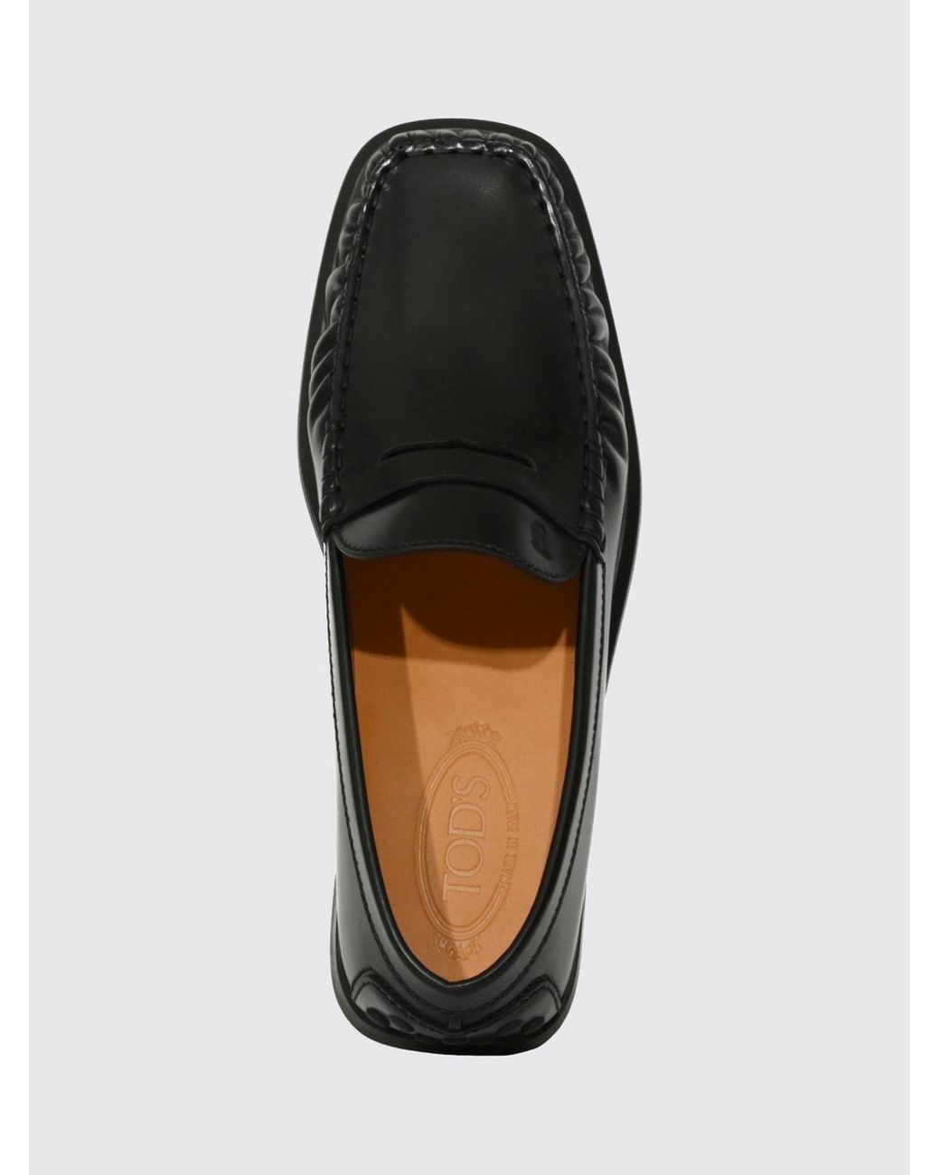 Tod's White T Timeless Penny Loafers for men