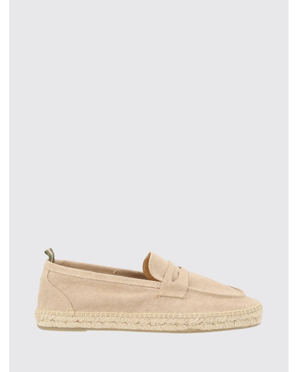 Castaner Natural Nacho Cotton Canvas Espadrilles For With Rubber Sole for men