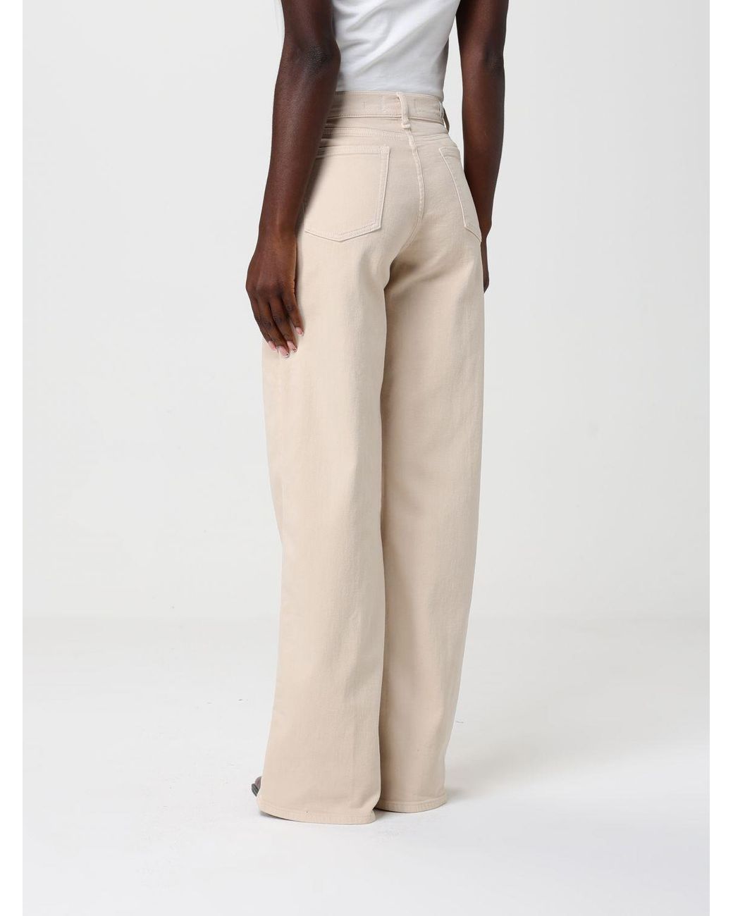 7 For All Mankind Natural Flare Jeans