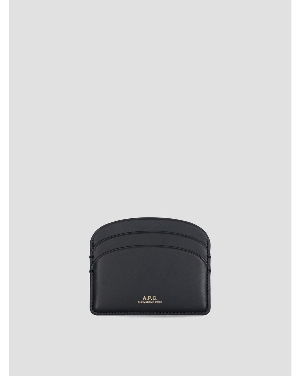 A.P.C. Black Wallet