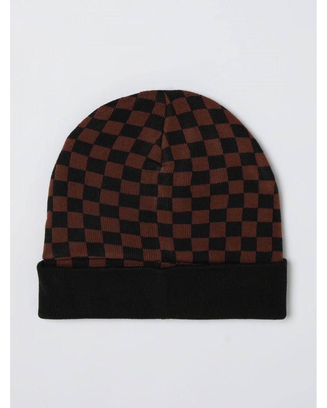 Sprayground Black Stretch Polyester Beanie Hat for men