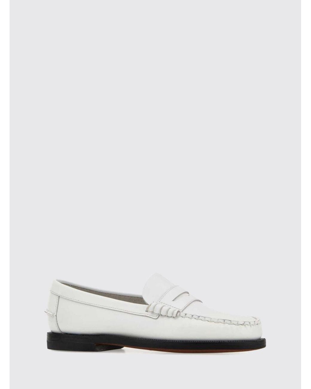 Sebago White Loafer