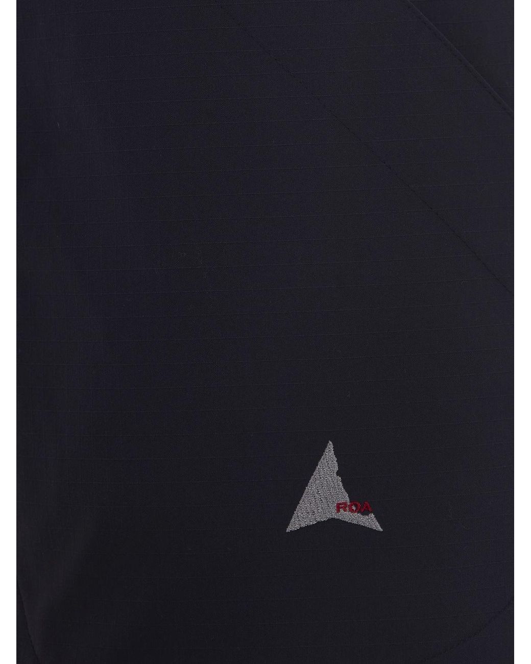 Roa Blue Technical Fabric Chino Shorts for men