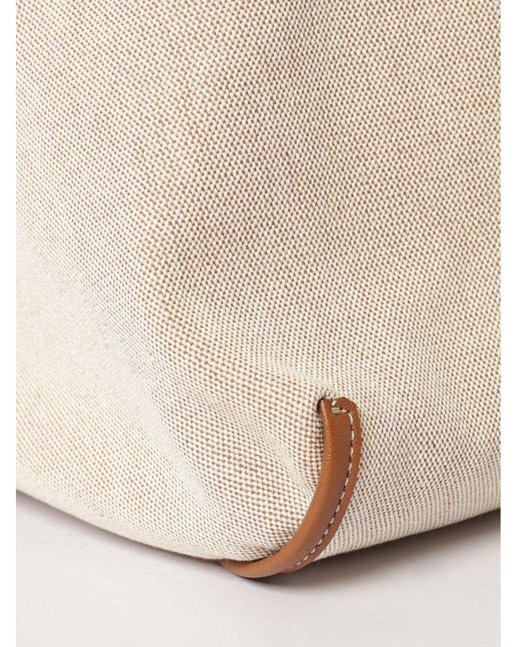 Marc Jacobs Natural The Sack Canvas Shoulder Bag
