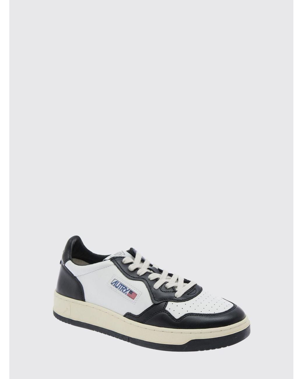 Autry White Medalist Low Top Trainers for men